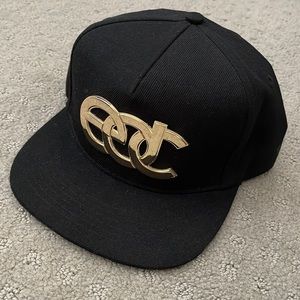 Insomniac gold EDC snapback hat